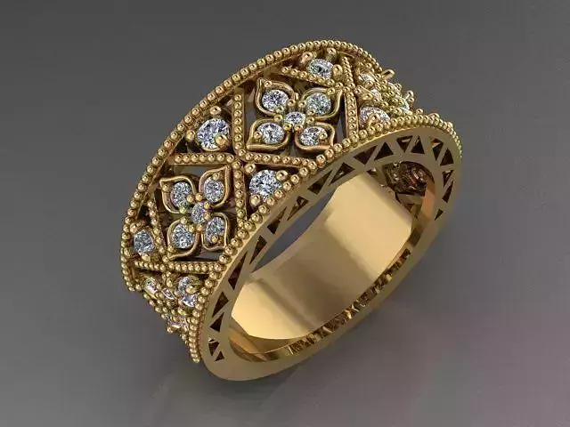 floral ring