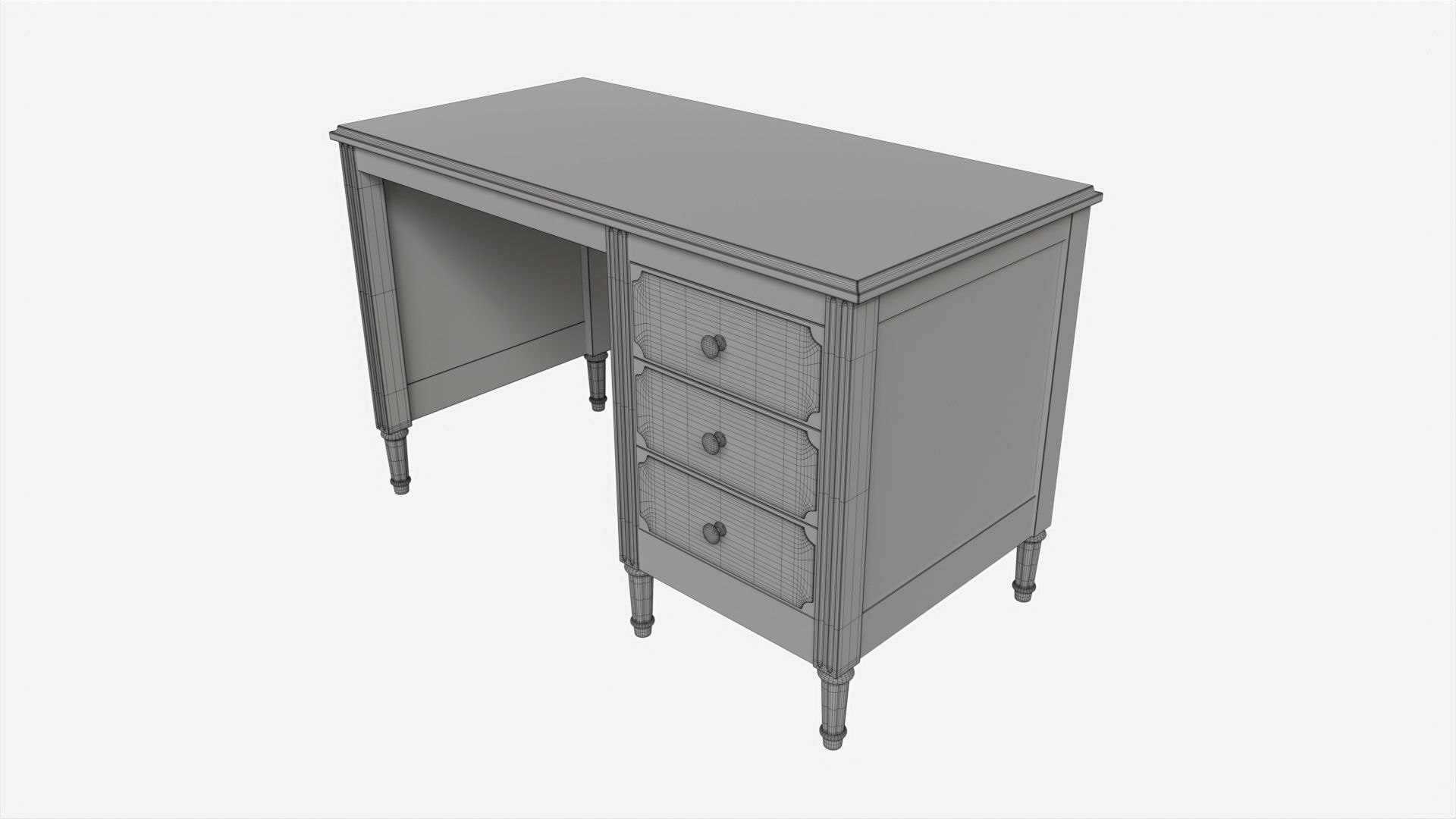 Ellipse Elit Desk 3D model_6