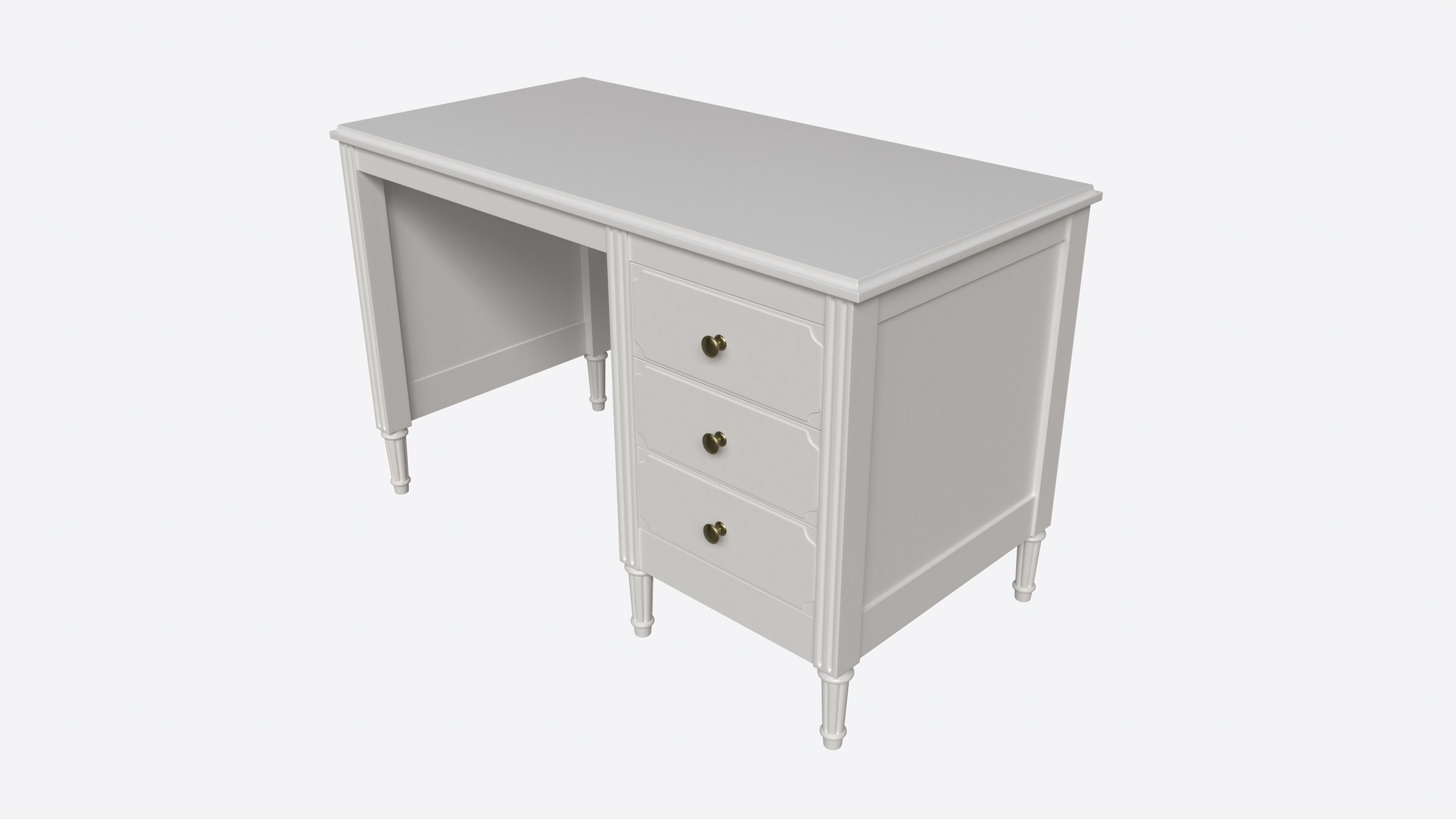 Ellipse Elit Desk 3D model_1