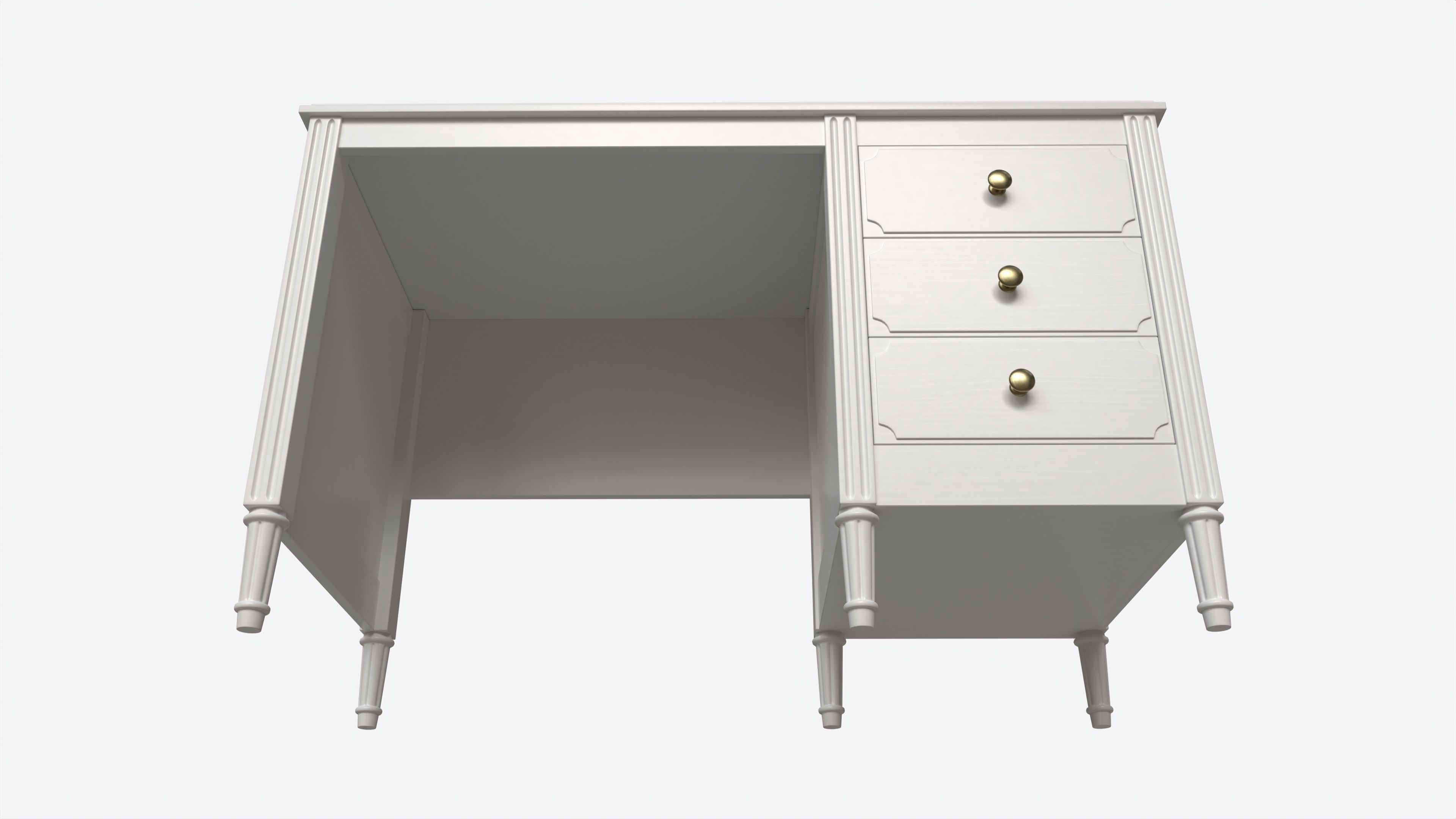 Ellipse Elit Desk 3D model_3