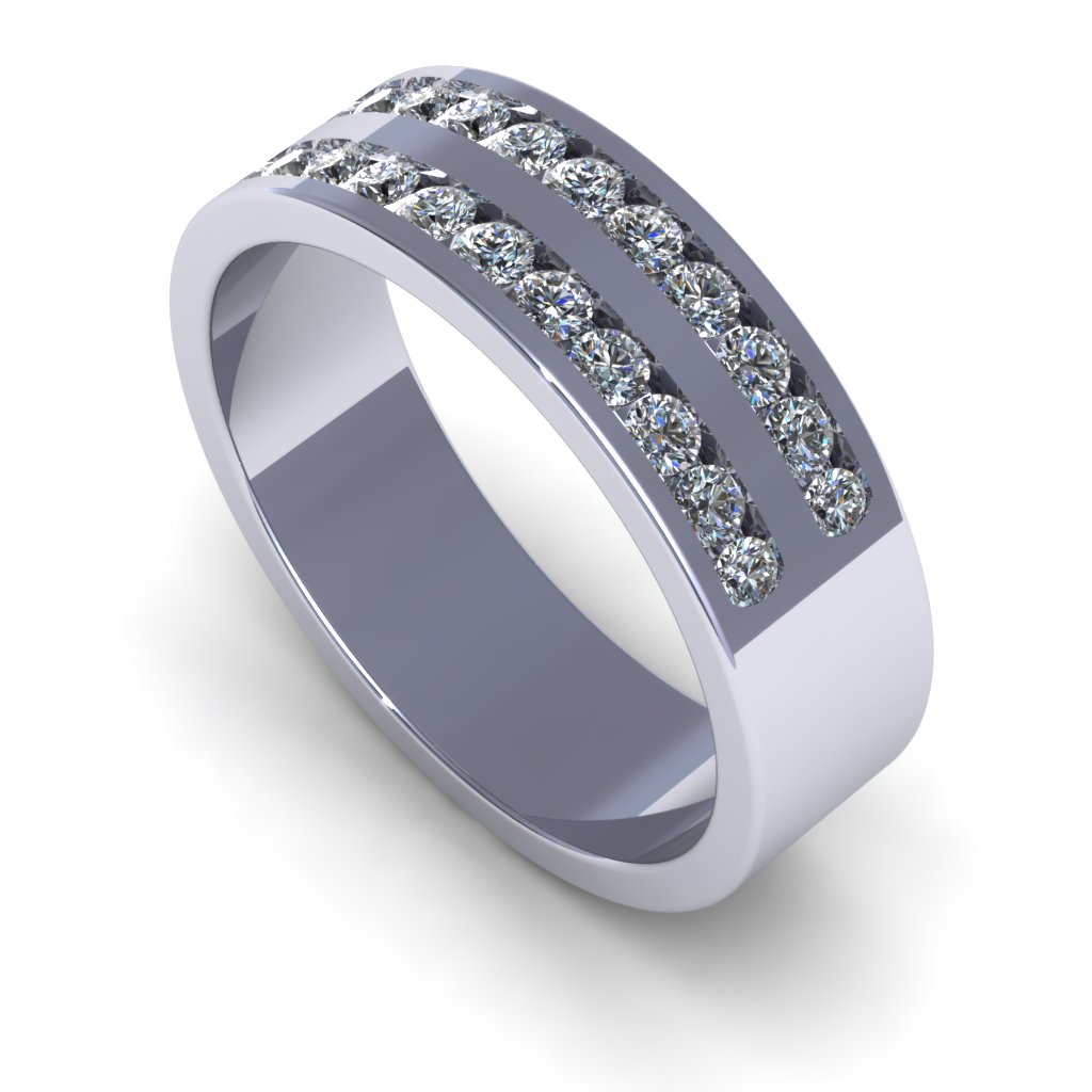 Wedding Band 3D print model_1
