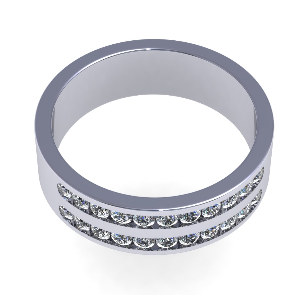 Wedding Band 3D print model_5