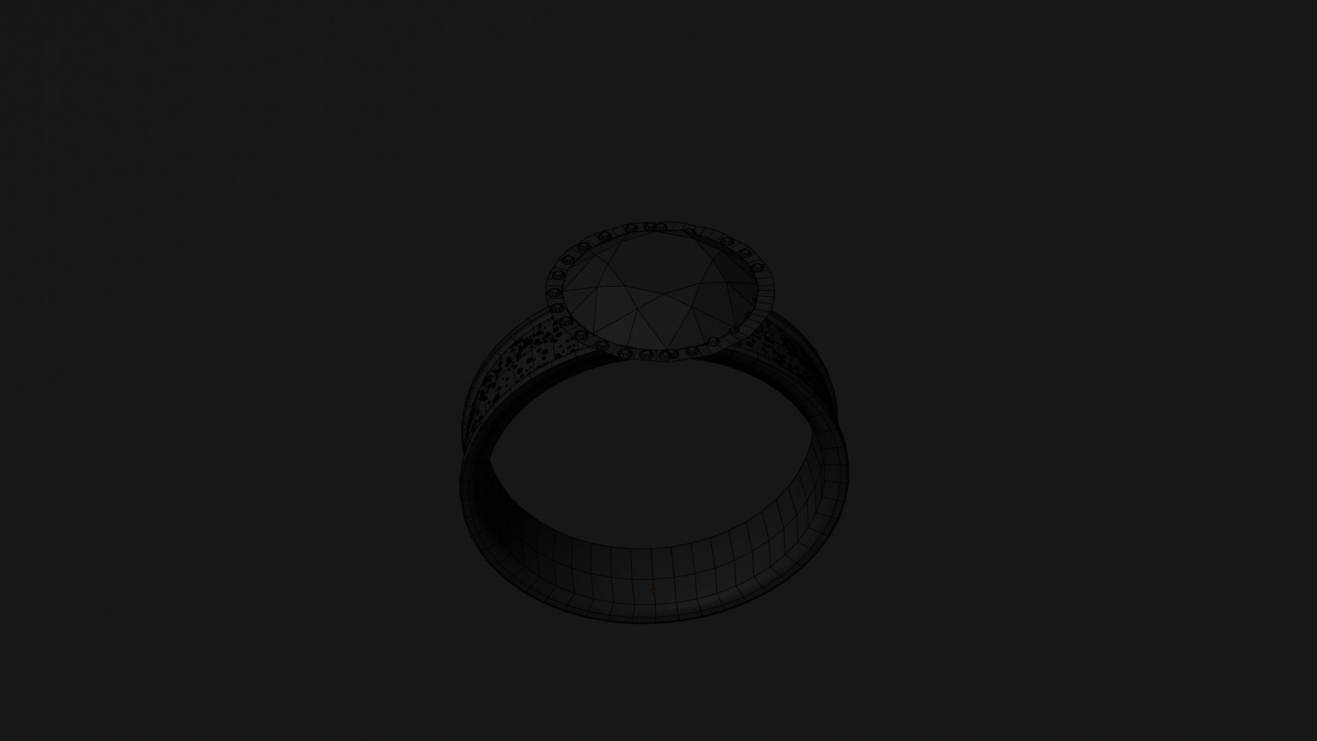 Finger Ring 3D model_7