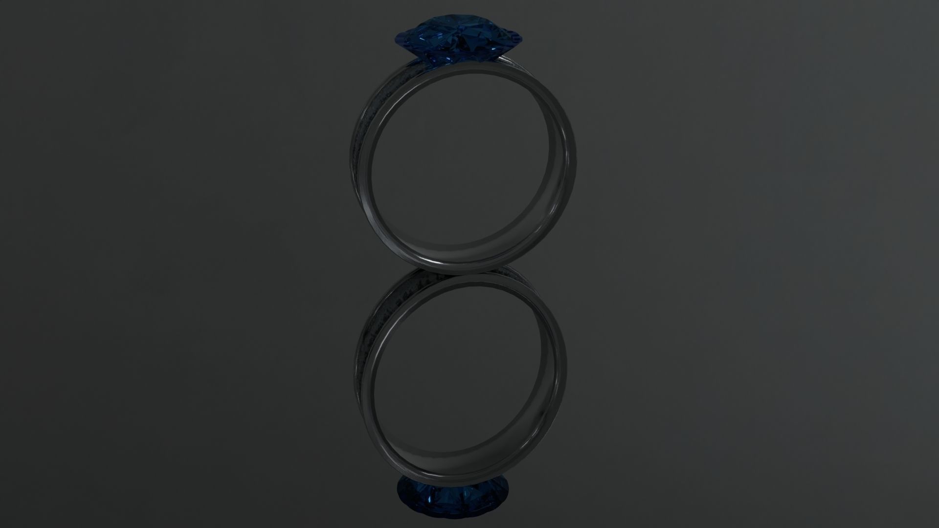 Finger Ring 3D model_3