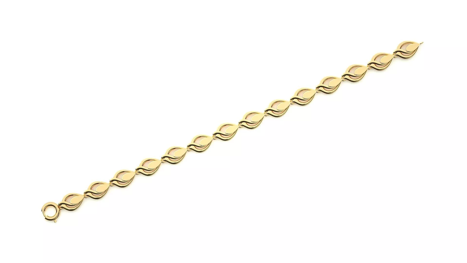 Diamond Bracelet 3D print model 3D print model