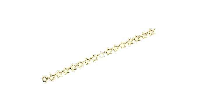 Diamond Bracelet 3D print model  3D print model