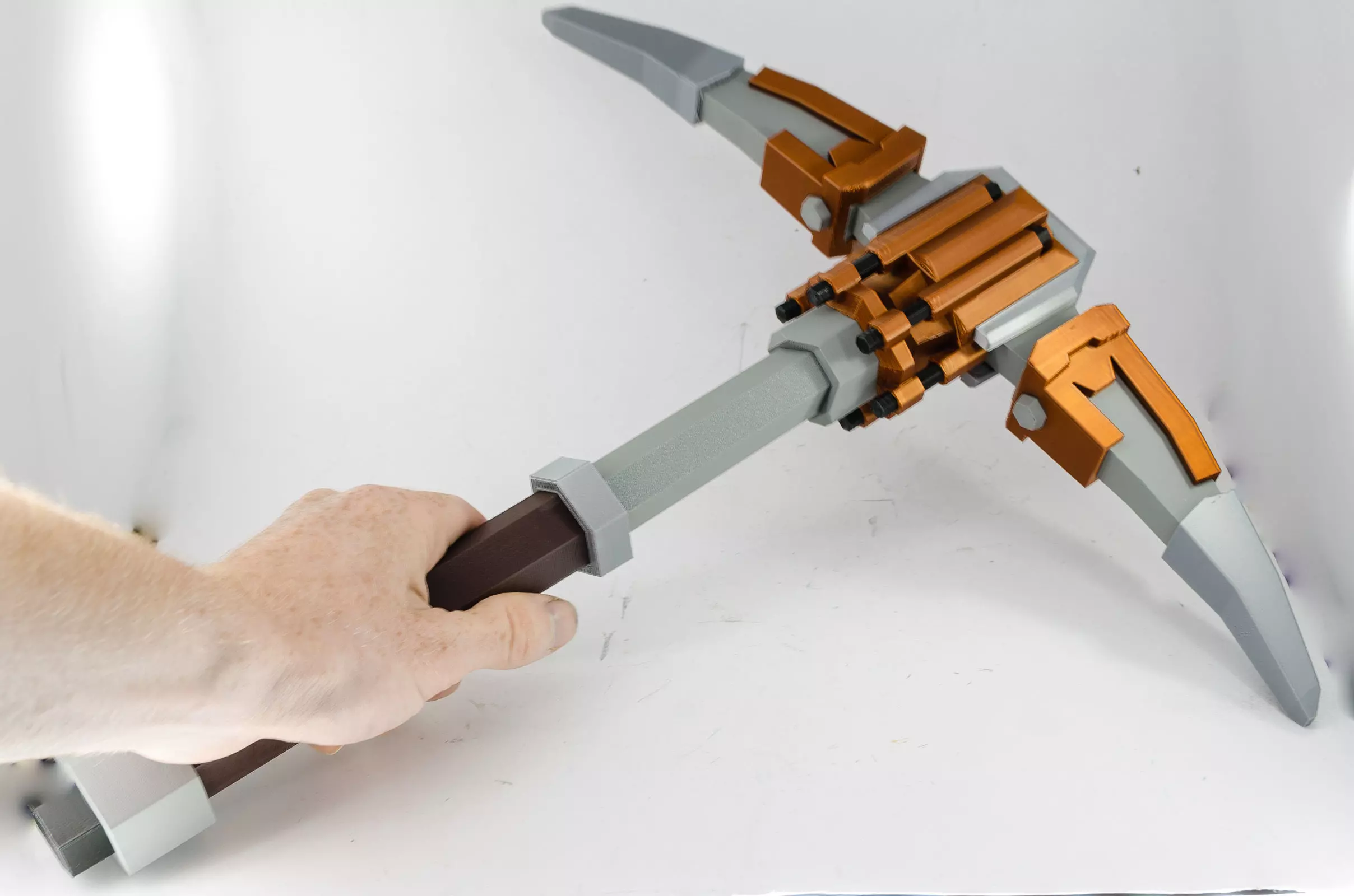 Deep Rock Galactic - Pickaxe - Lifesize Prop for 3D Printing 3D print model_0