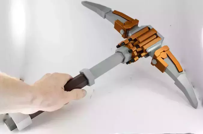 Deep Rock Galactic - Pickaxe - Lifesize Prop for 3D Printing 3D print model