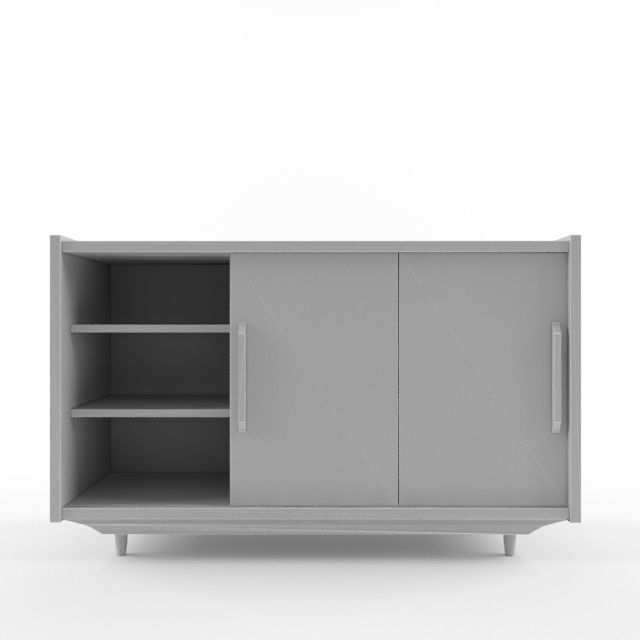 Sideboard  3D model_4