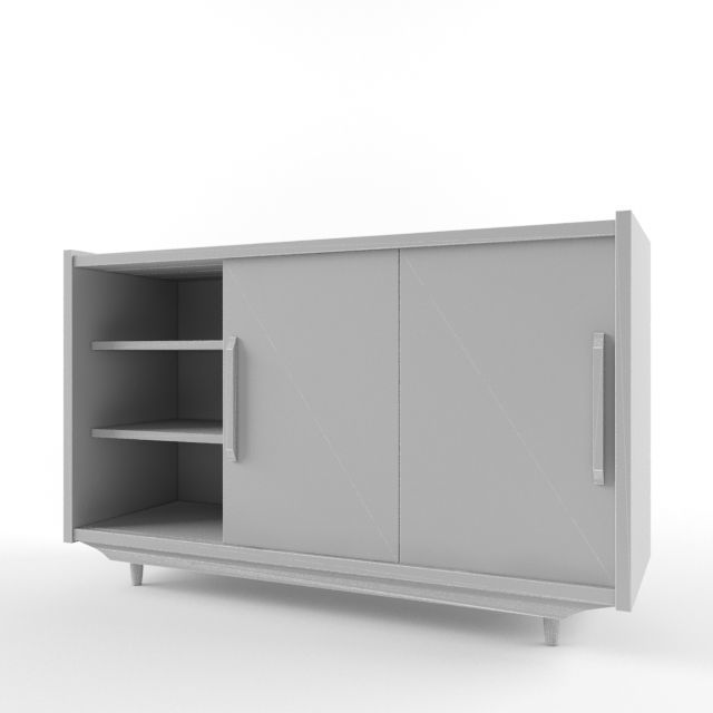 Sideboard  3D model_5