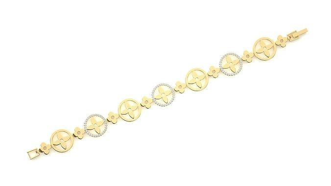 Diamond Bracelet 3D print model  3D print model
