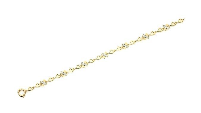 Diamond Bracelet 3D print model  3D print model