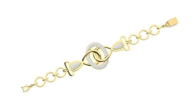 Diamond Bracelet 3D print model 3D print model