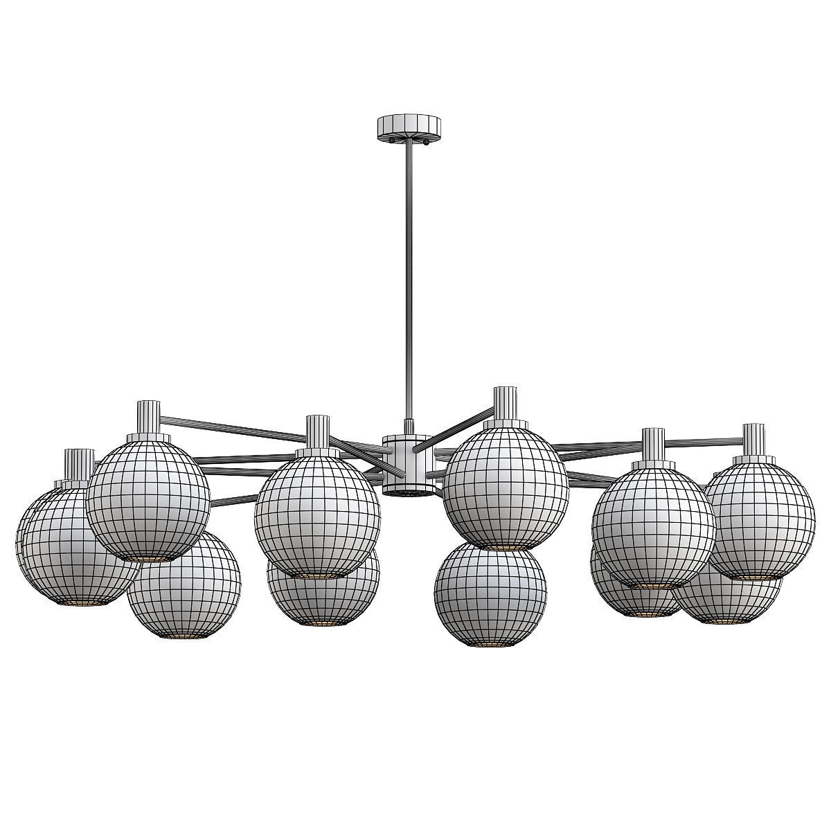 SELVA KRONLEUCHTER 3D model_2