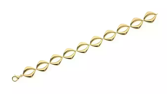 Diamond Bracelet 3D print model 