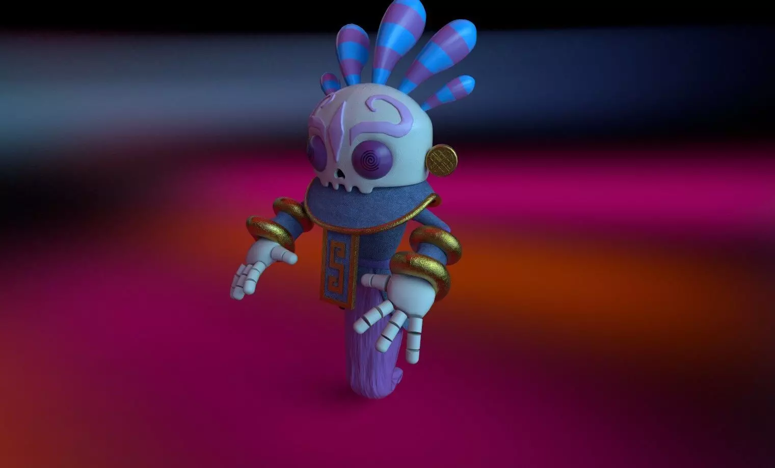 Skeleton 3d Model 3D model_0