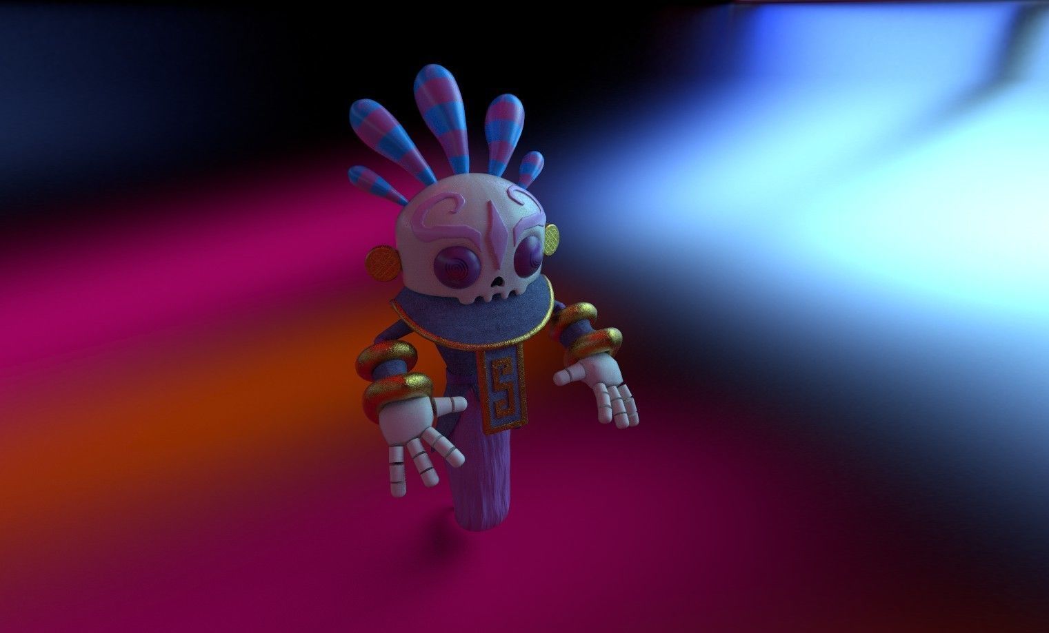 Skeleton 3d Model 3D model_1