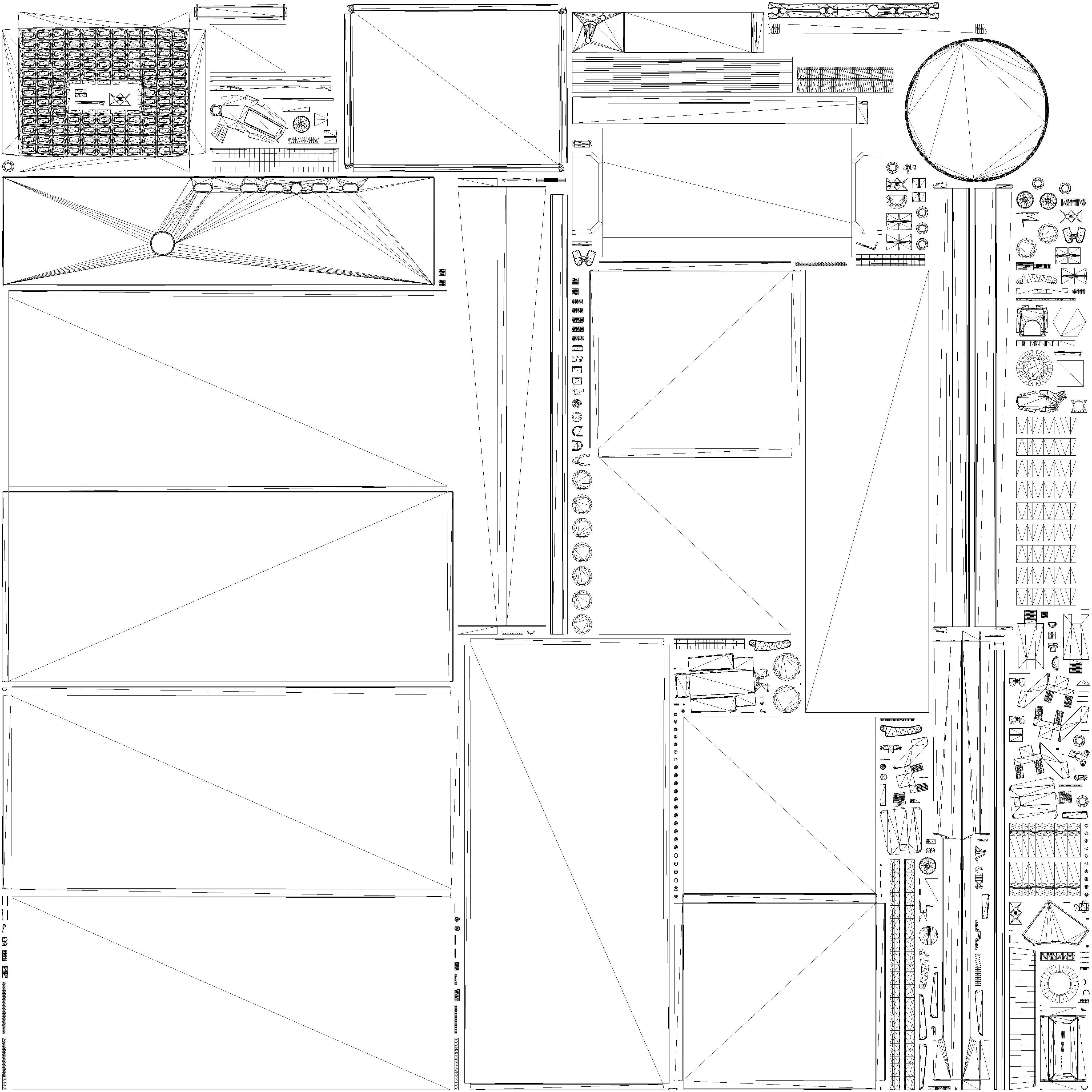 Radiola Ural 114 Vinyl Player Low-poly 3D model_10