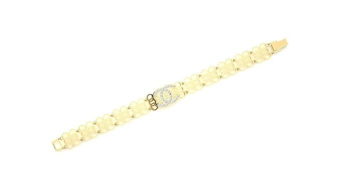 Diamond Bracelet 3D print model  3D print model