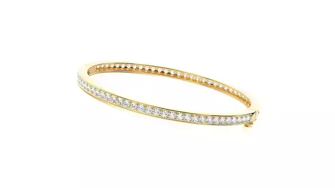 Diamond Bracelet 3D print model 