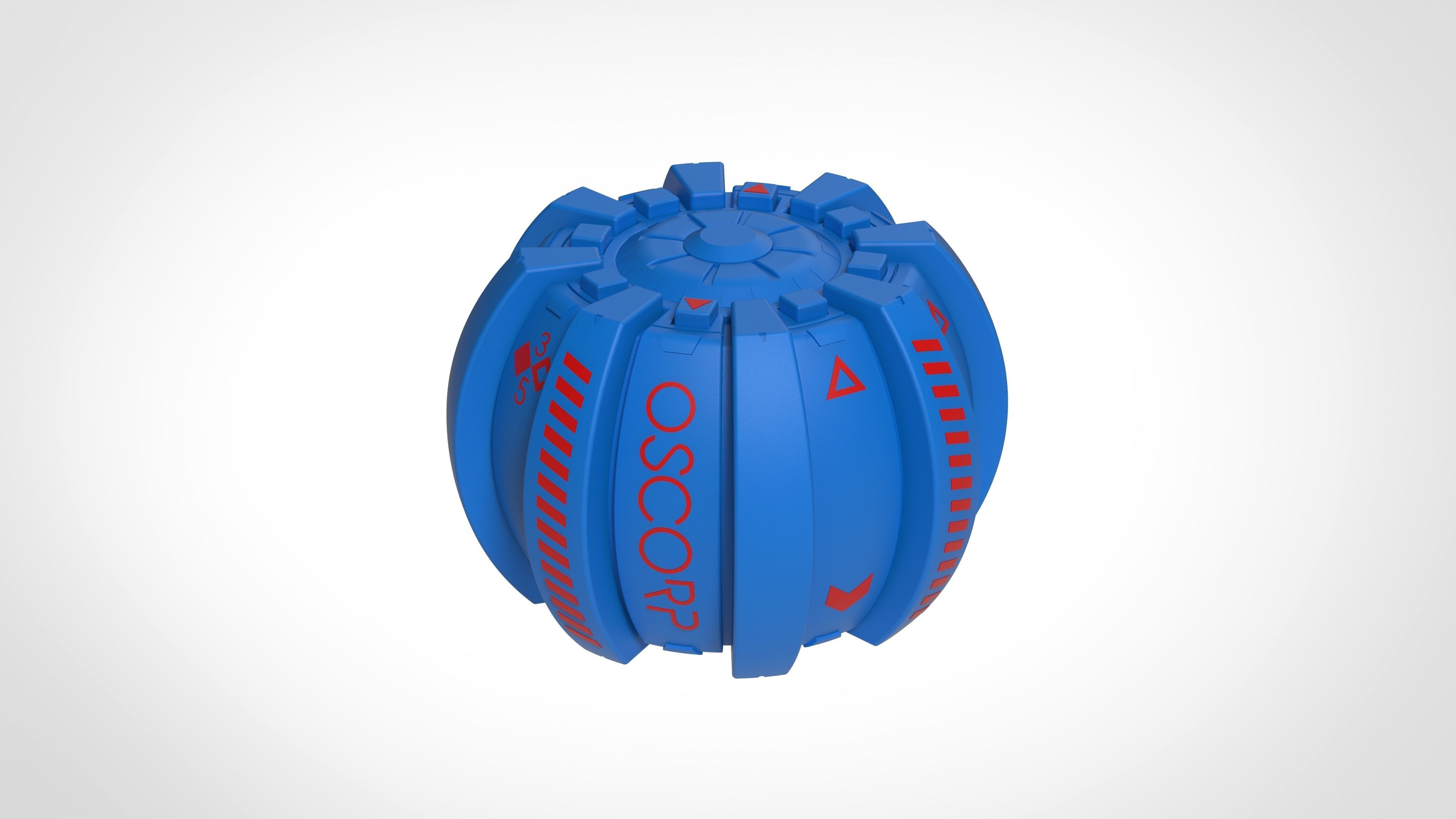 Pumpkin bomb from the movie The Amazing Spider - Man 2012 3D print model_22