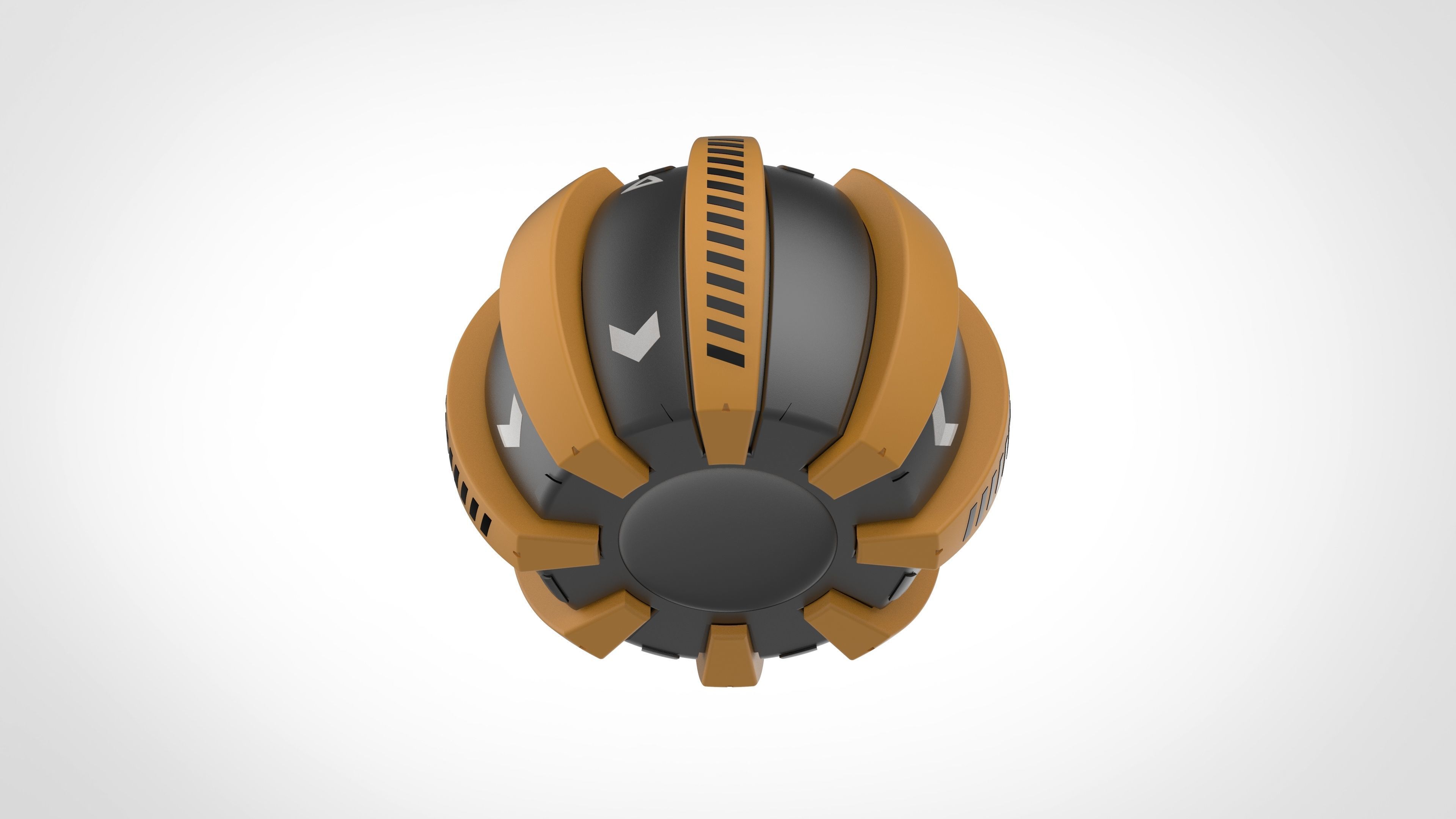 Pumpkin bomb from the movie The Amazing Spider - Man 2012 3D print model_5