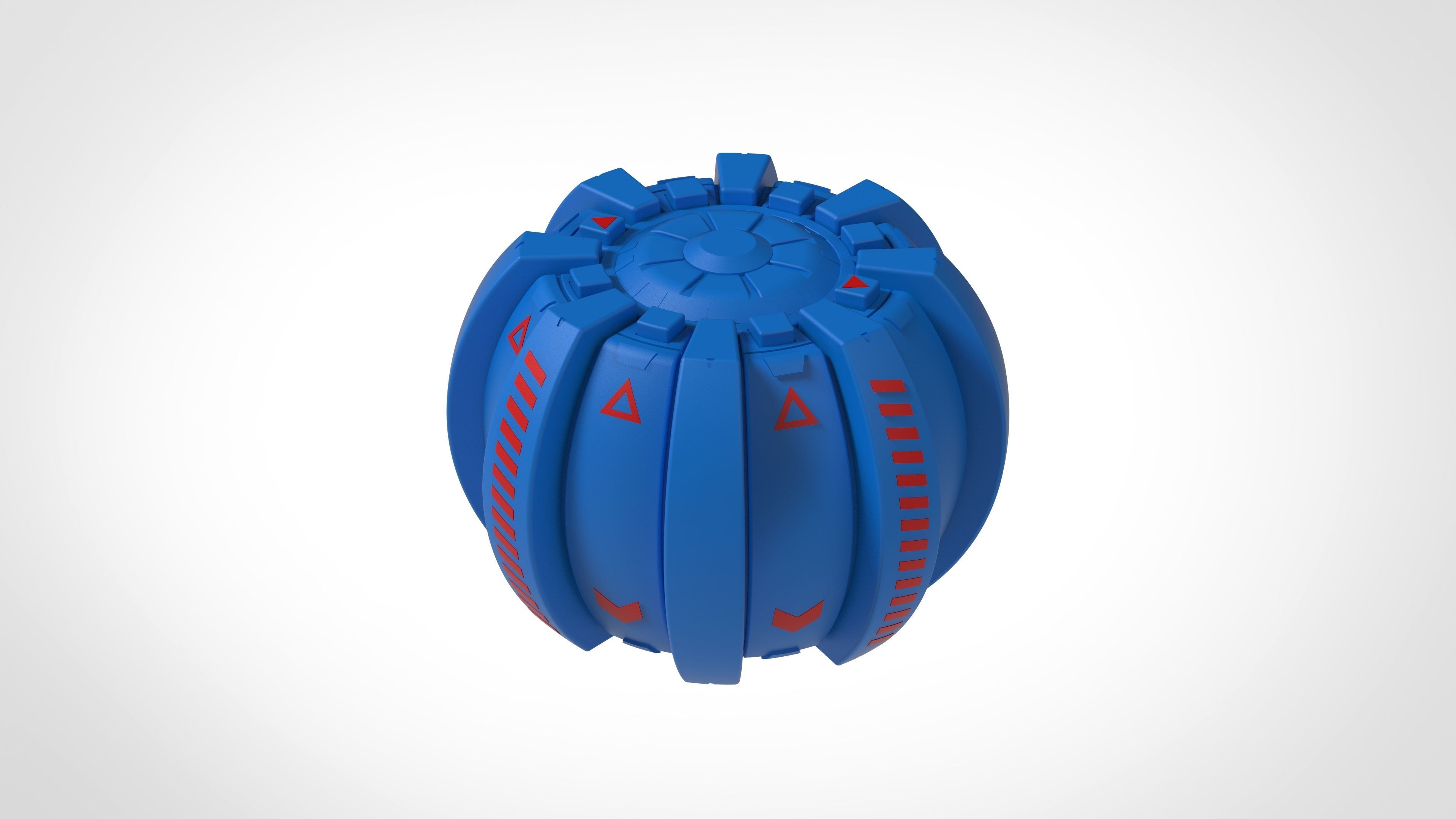 Pumpkin bomb from the movie The Amazing Spider - Man 2012 3D print model_19