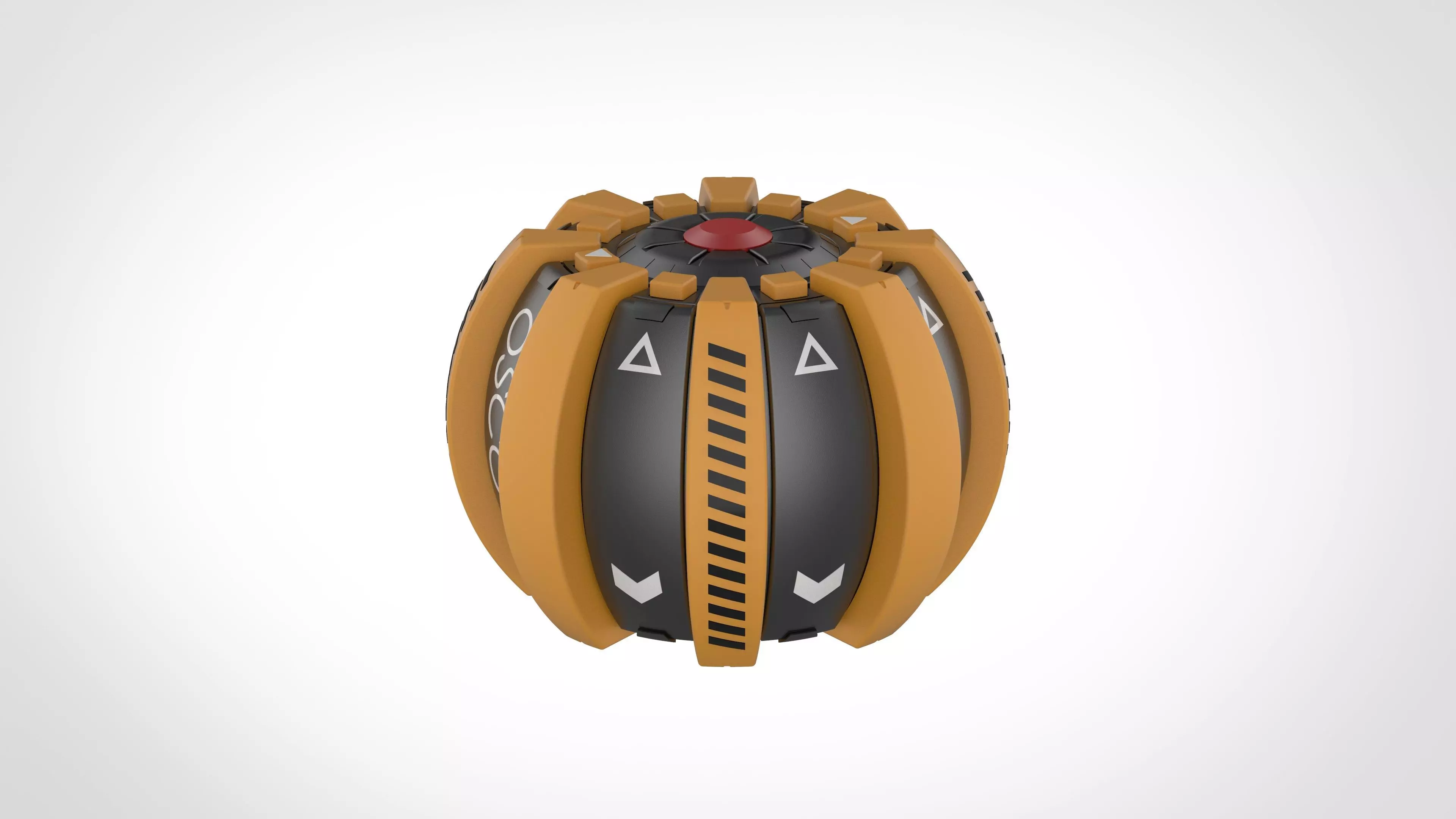 Pumpkin bomb from the movie The Amazing Spider - Man 2012 3D print model_0