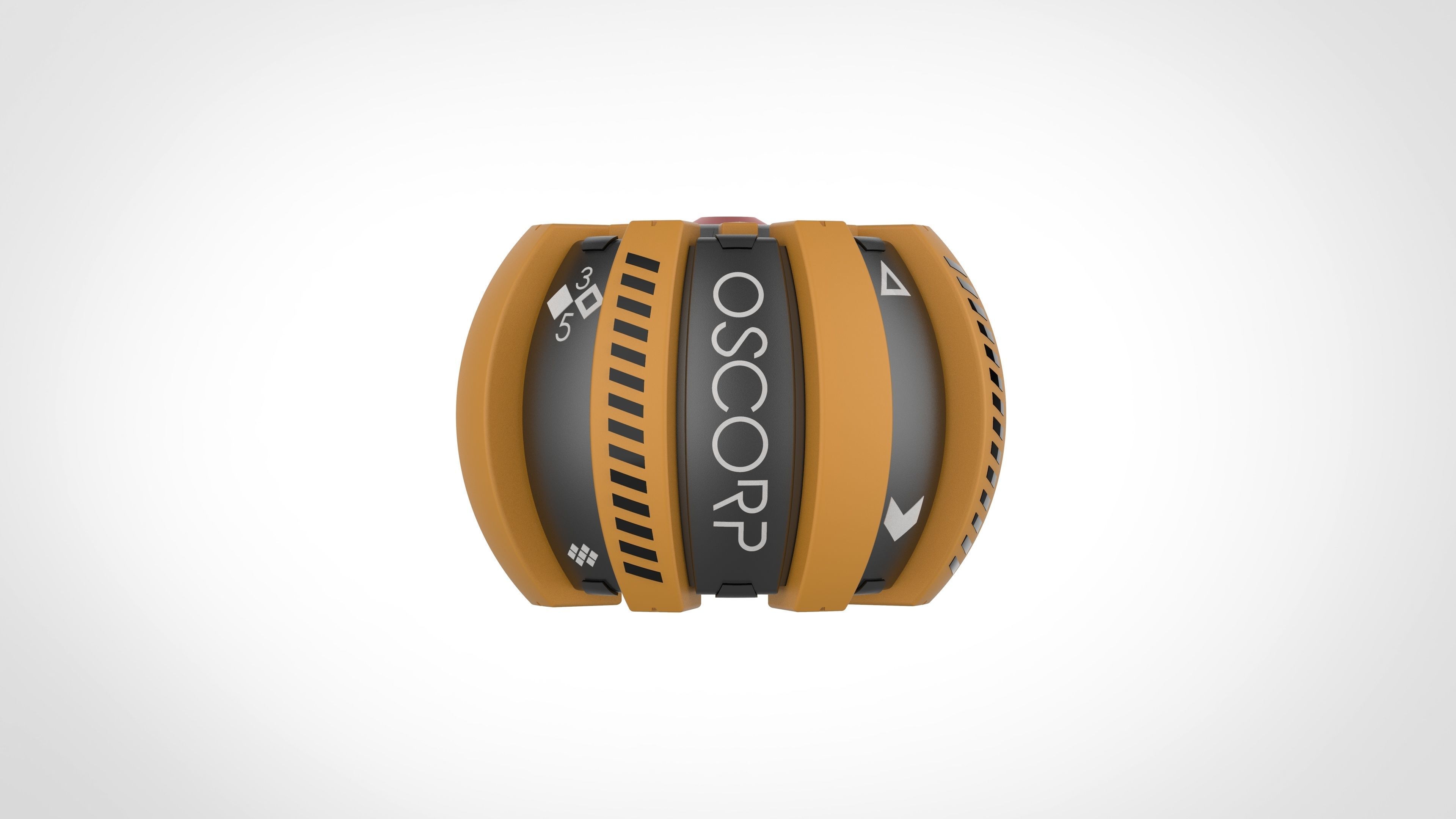 Pumpkin bomb from the movie The Amazing Spider - Man 2012 3D print model_12