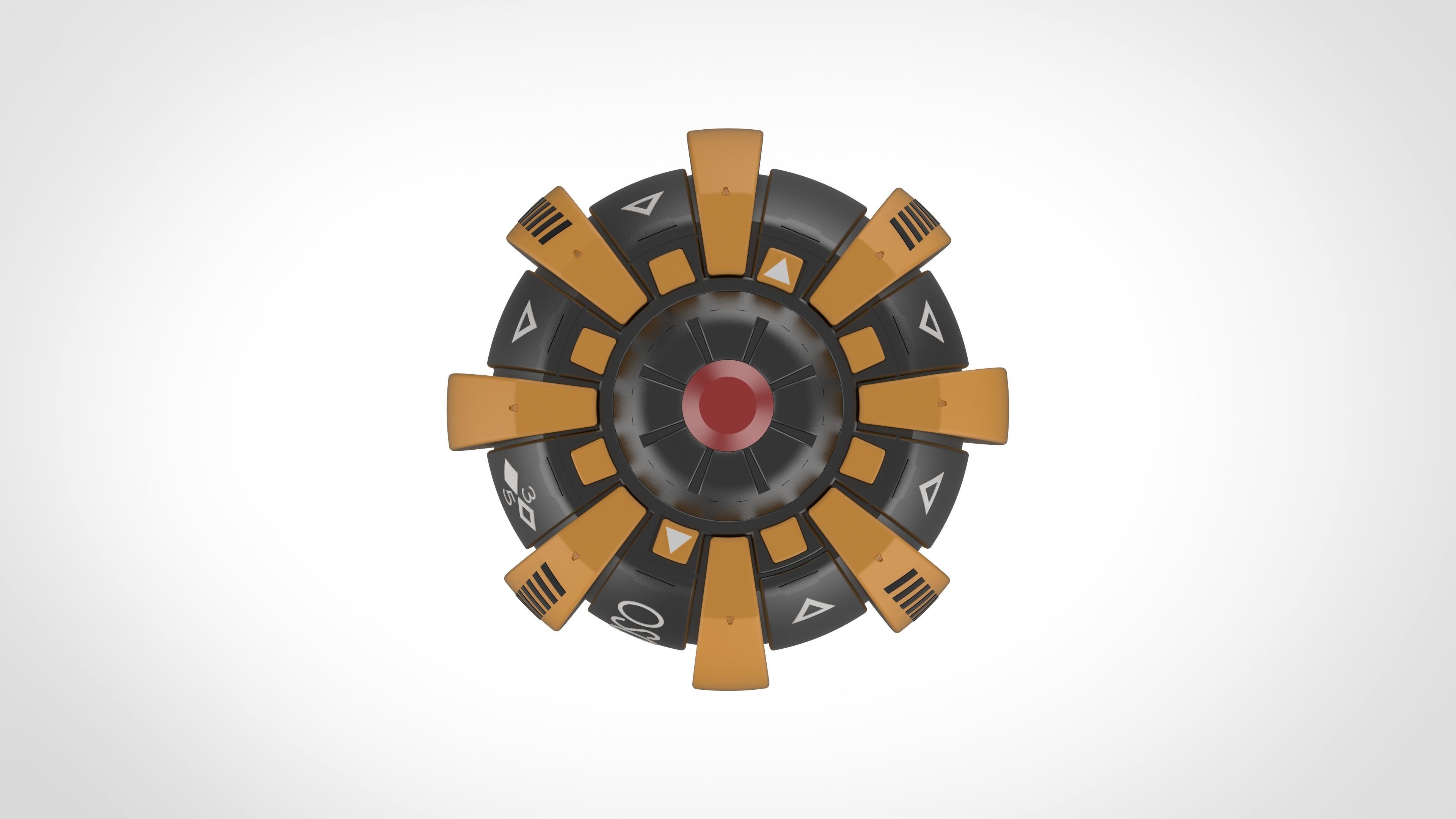 Pumpkin bomb from the movie The Amazing Spider - Man 2012 3D print model_10