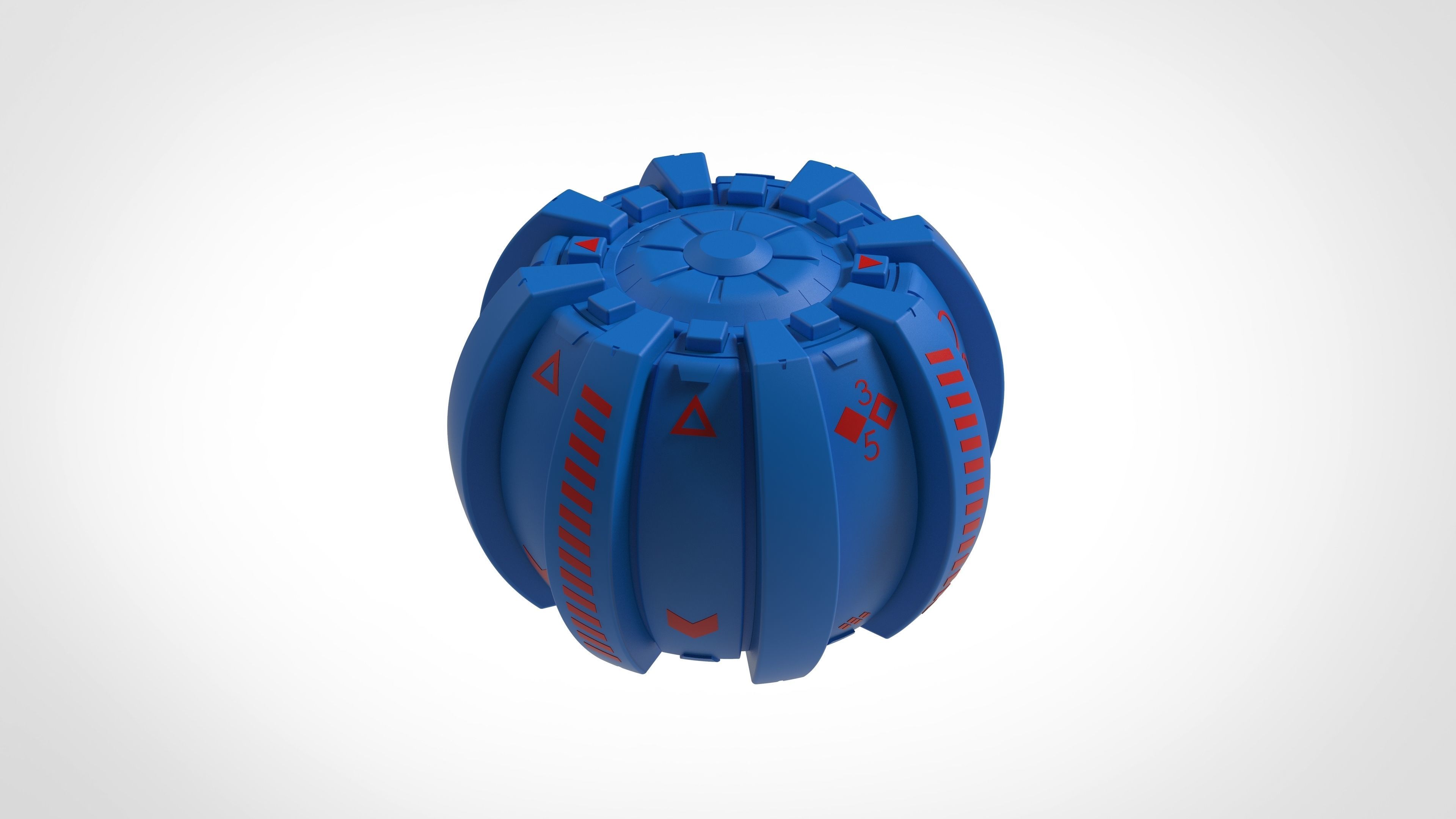 Pumpkin bomb from the movie The Amazing Spider - Man 2012 3D print model_20