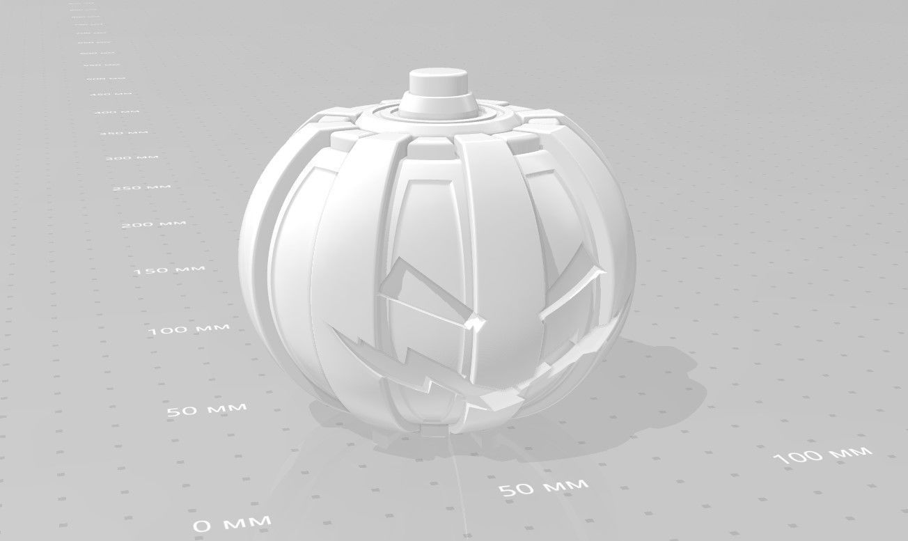 Green goblin bombs from the Spider-Man comics 3D print model_26