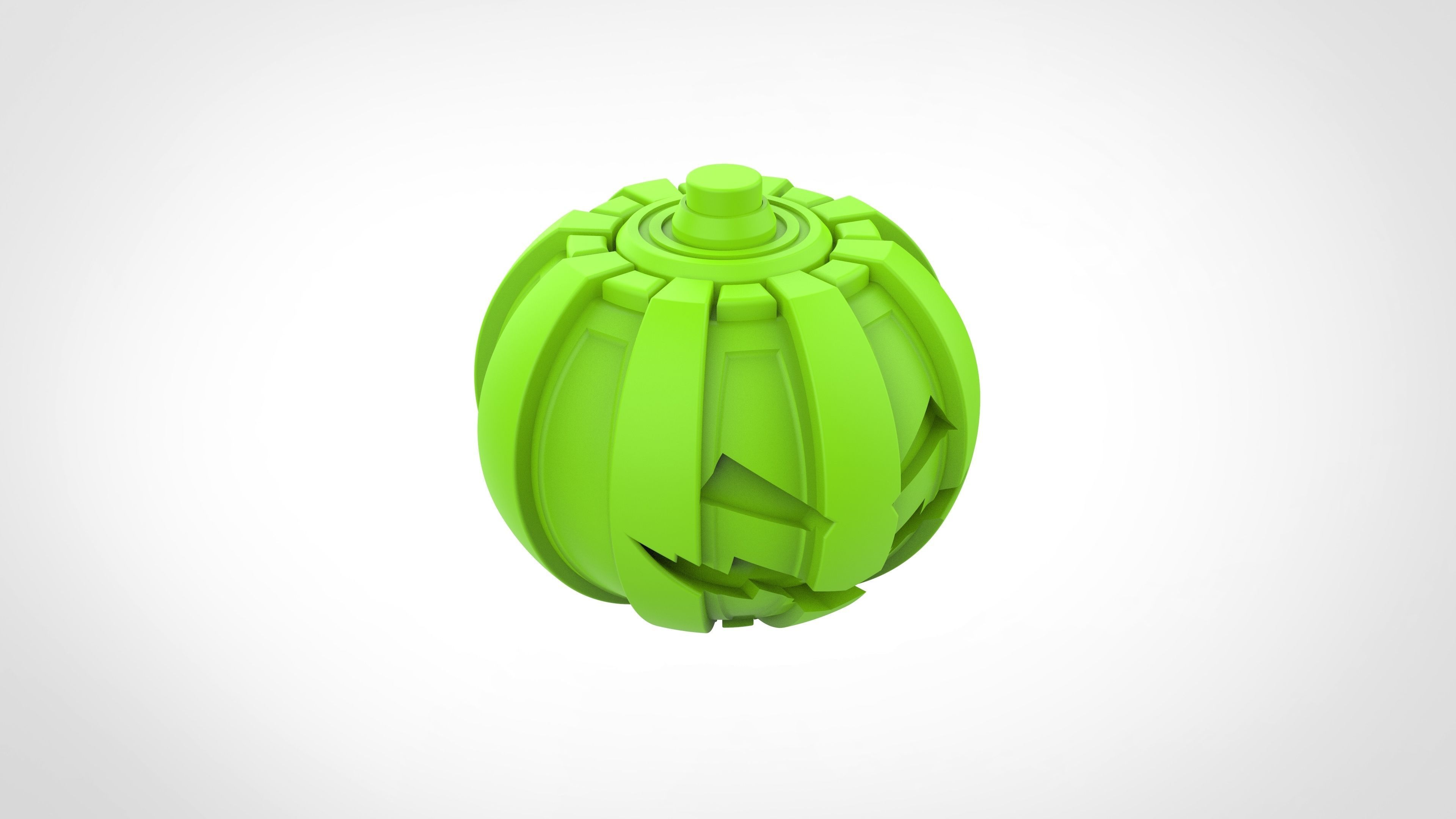 Green goblin bombs from the Spider-Man comics 3D print model_18