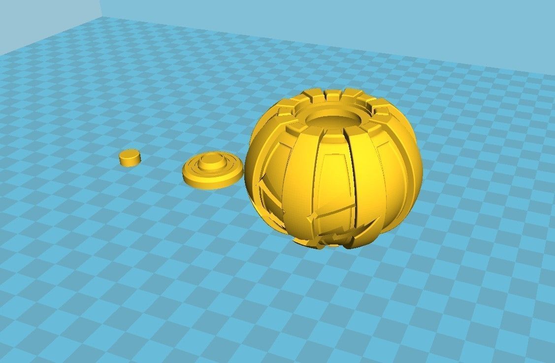 Green goblin bombs from the Spider-Man comics 3D print model_25