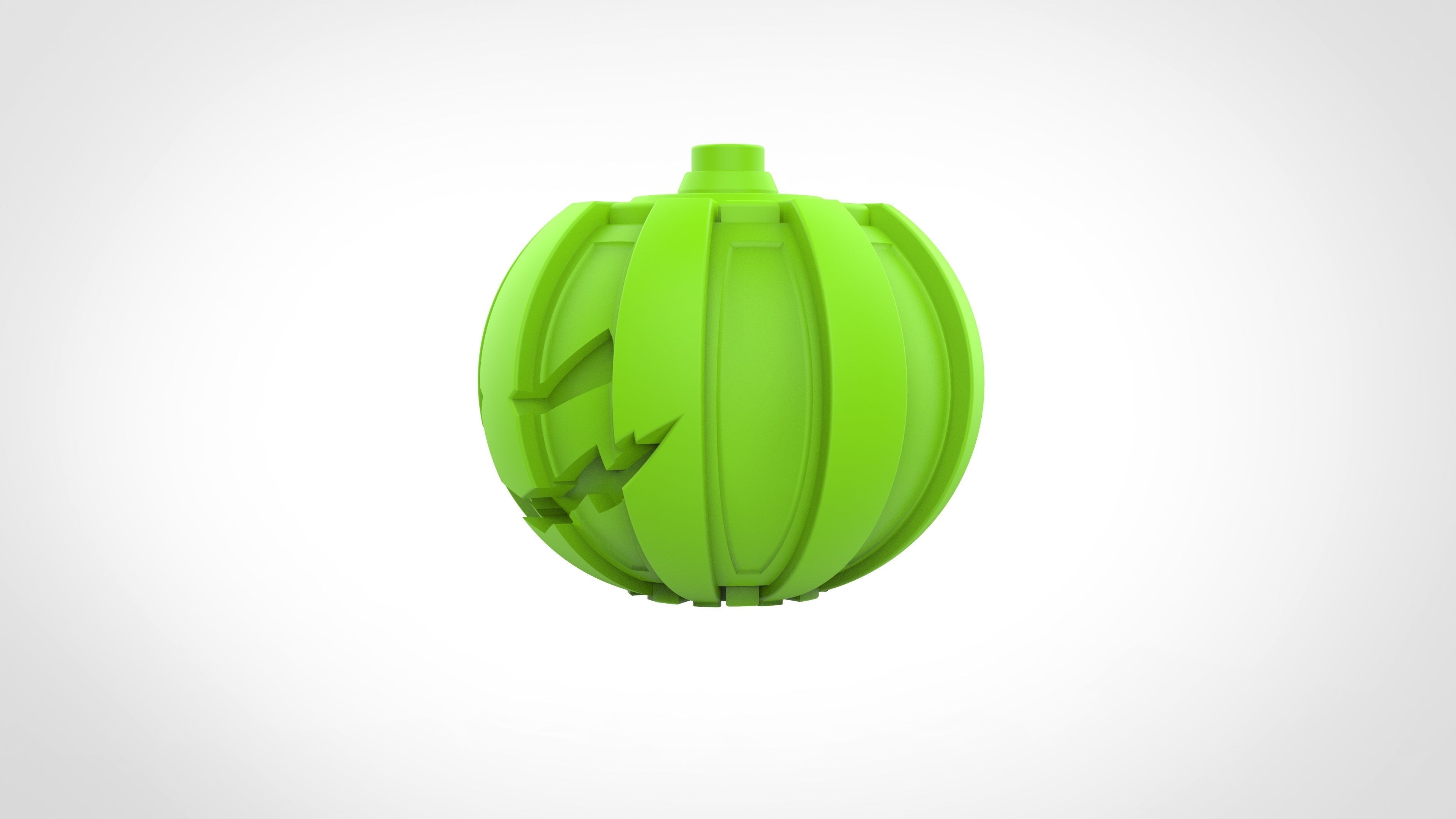 Green goblin bombs from the Spider-Man comics 3D print model_11