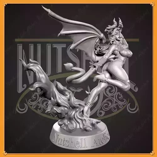 Nutshell Atelier - Thicc succubus -NSFW