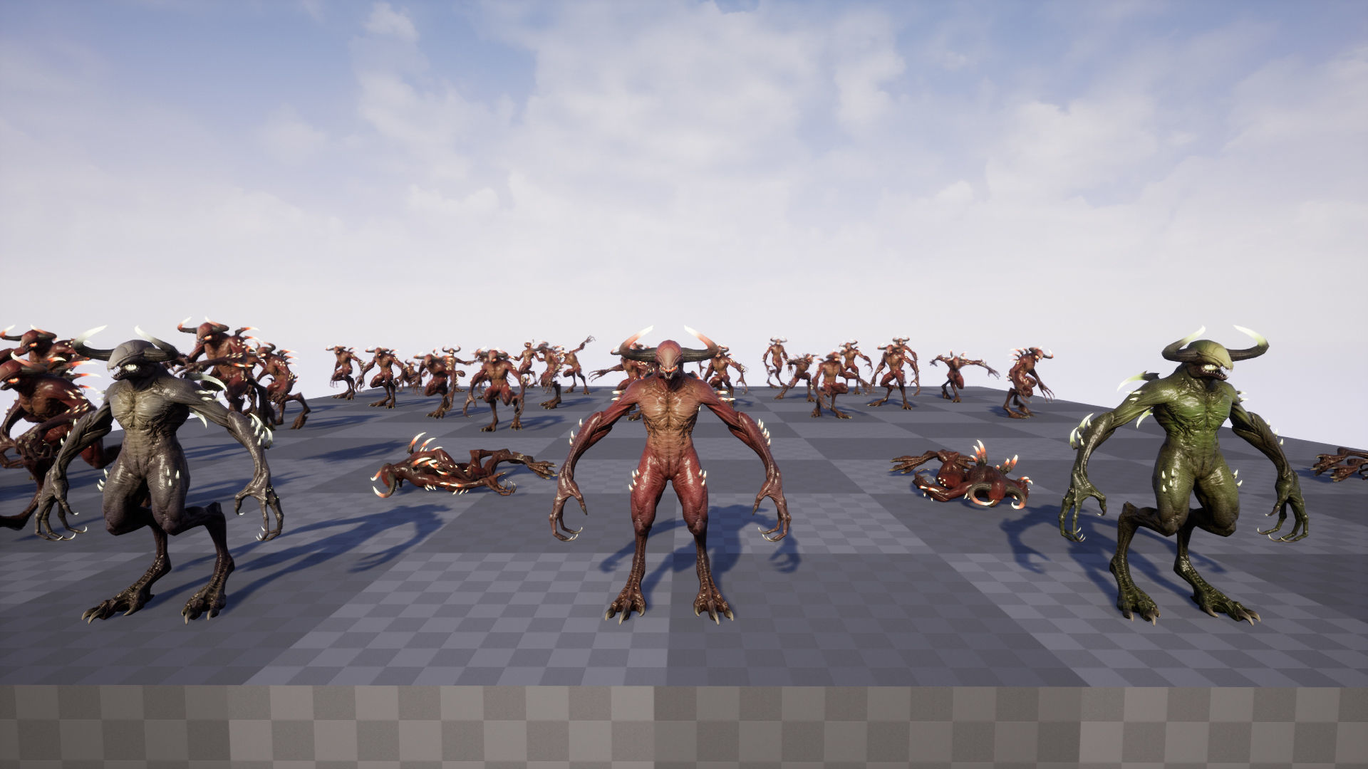 Hell Demon Pack 3 3D Model Collection_21