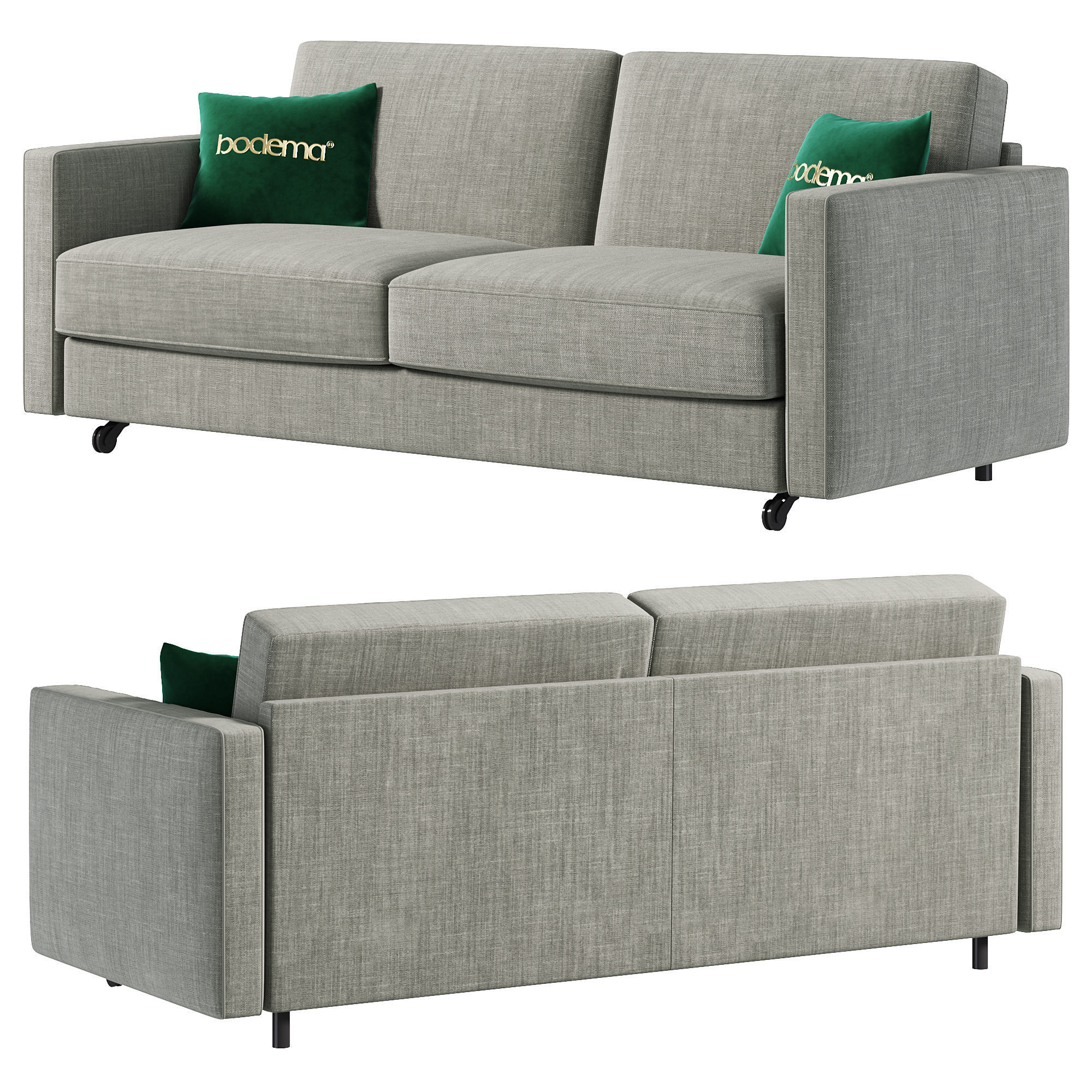 Maestro Sofa By Bodema 3D model_1