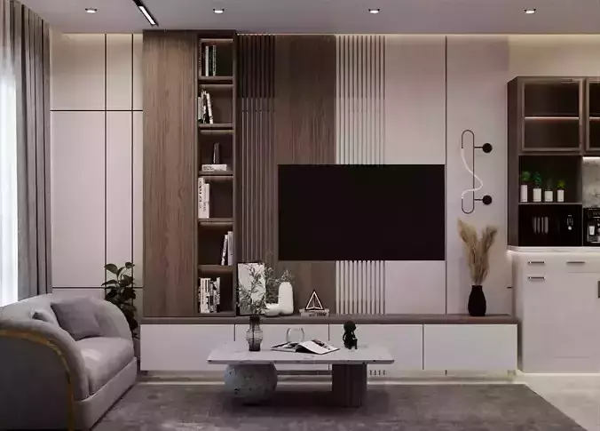 living room hall 