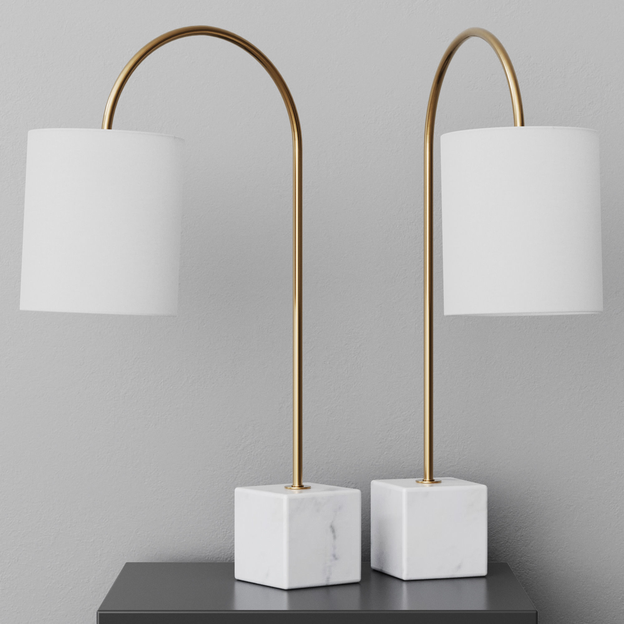 Table lamp Louvre Home Greenwich 3D model_8