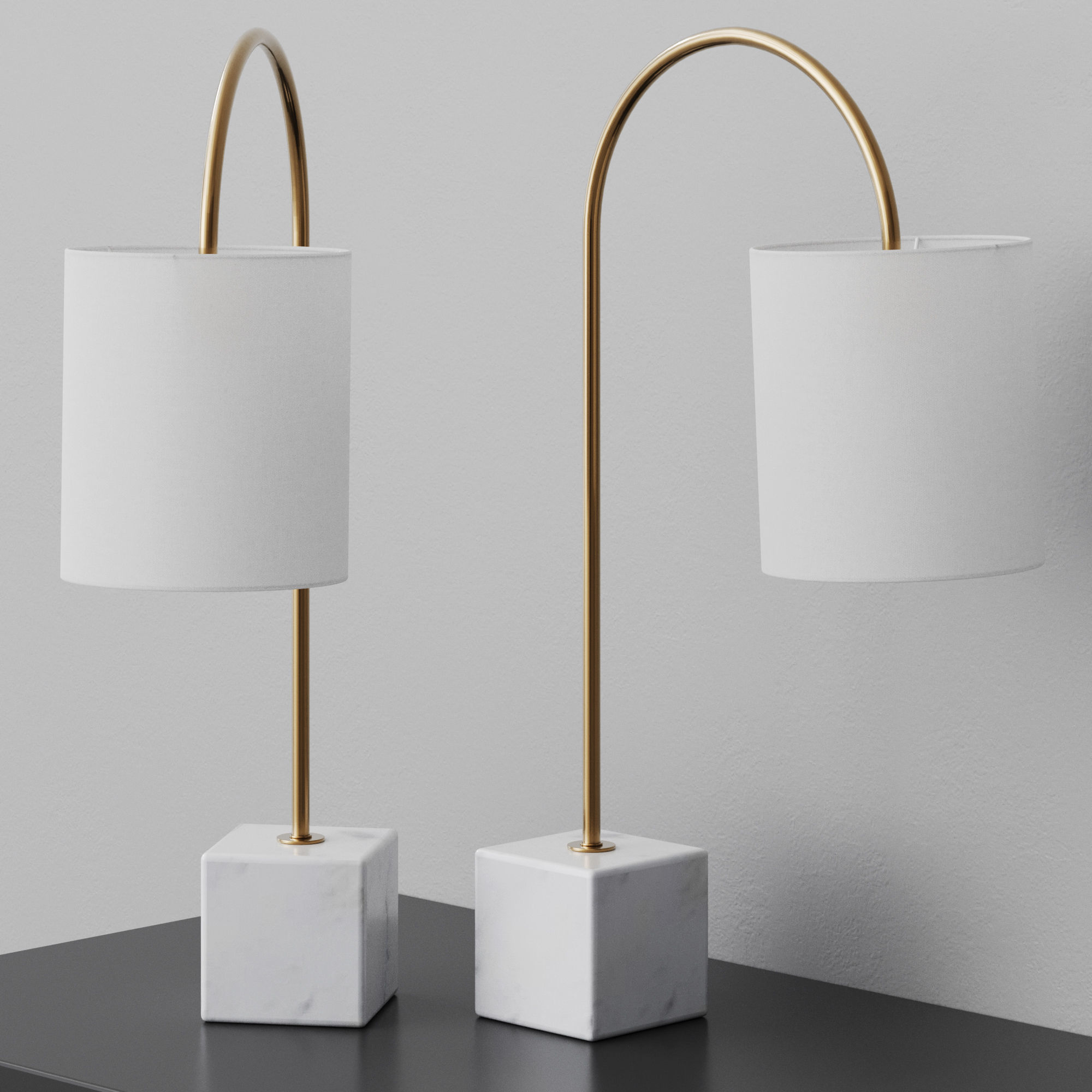 Table lamp Louvre Home Greenwich 3D model_7