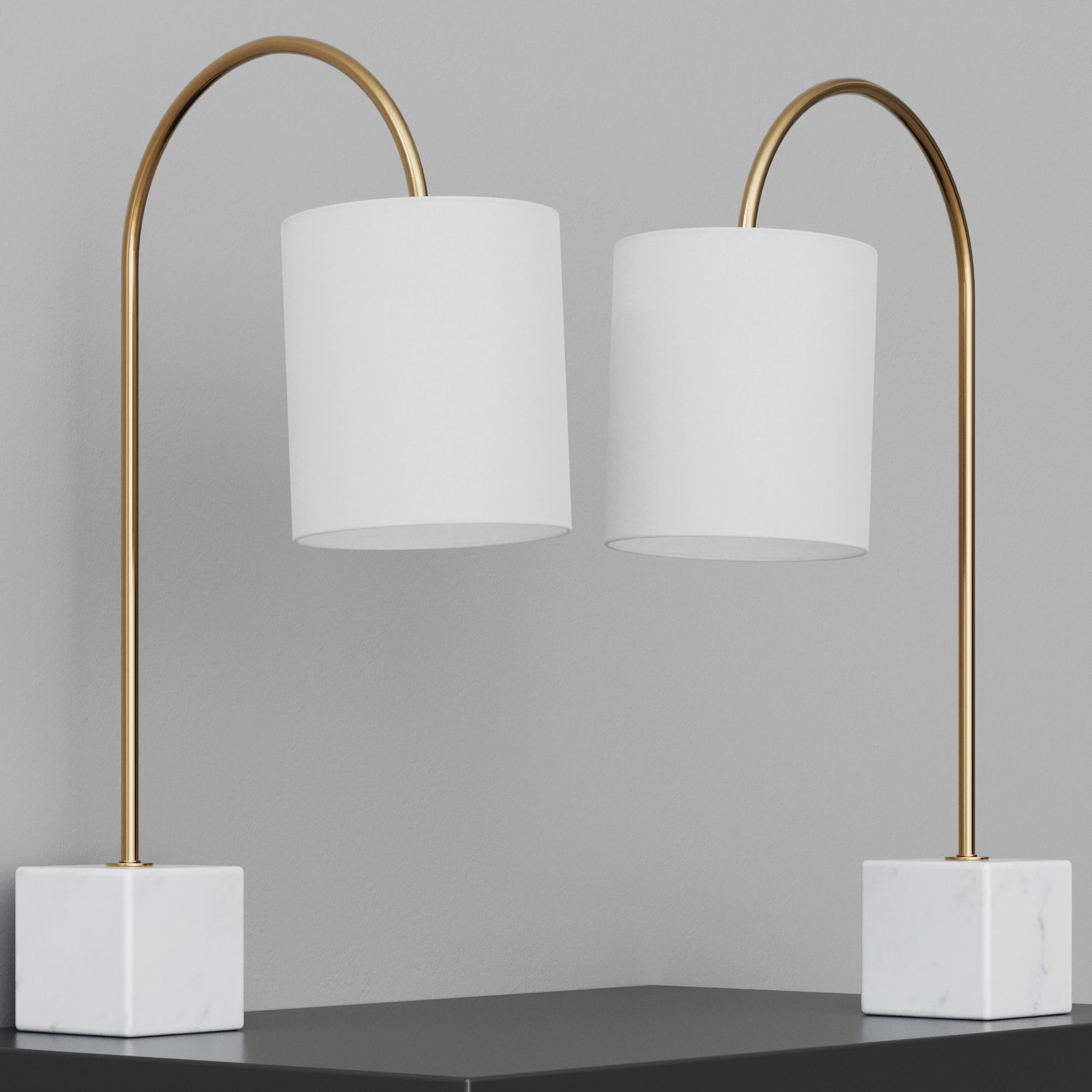 Table lamp Louvre Home Greenwich 3D model_9