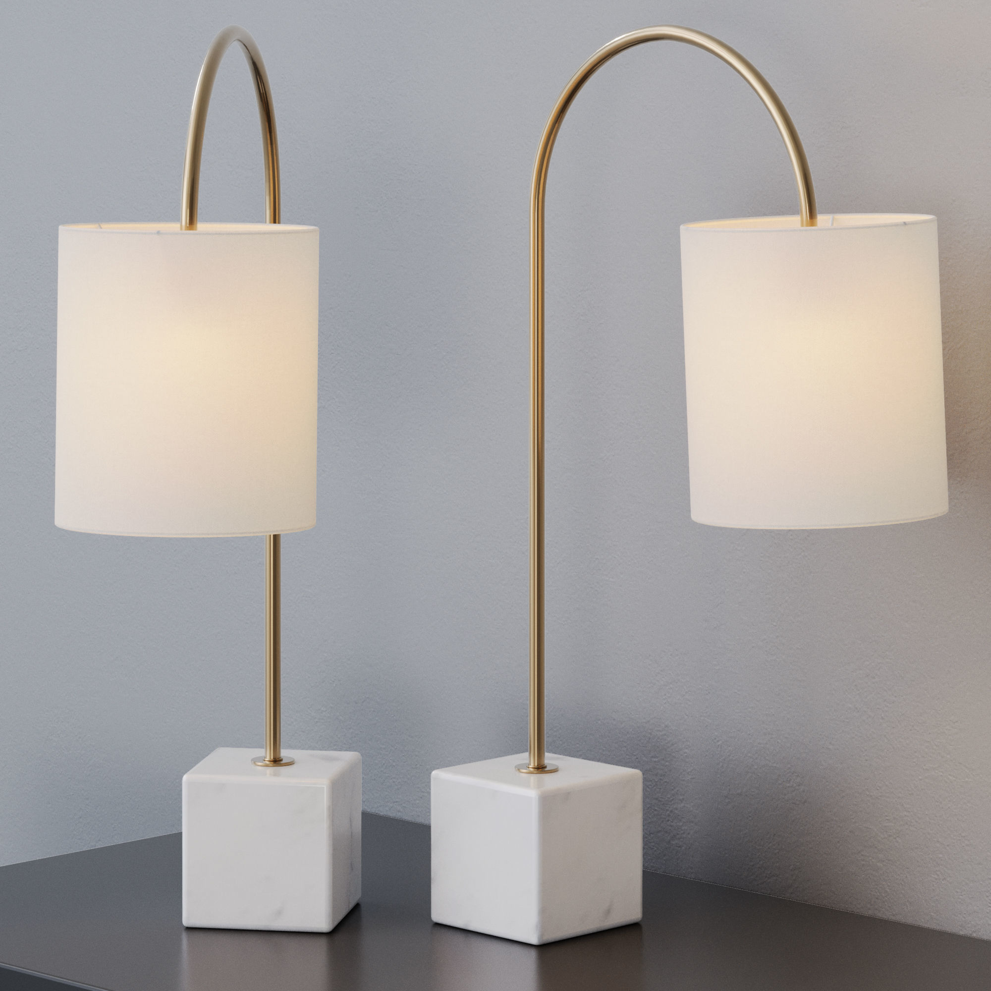 Table lamp Louvre Home Greenwich 3D model_4