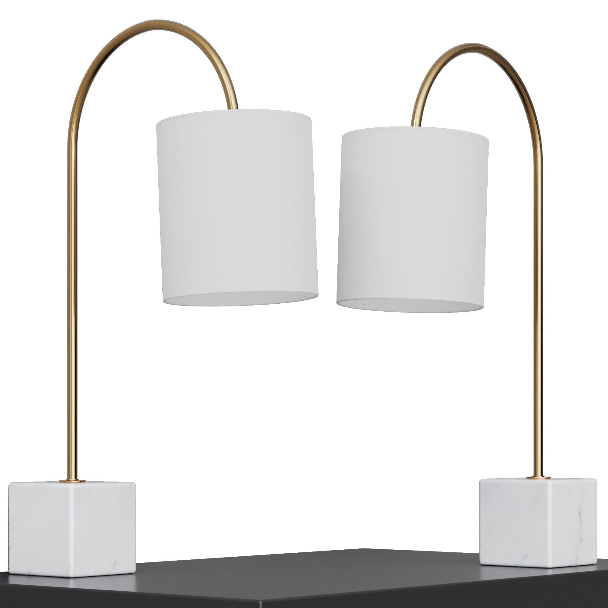 Table lamp Louvre Home Greenwich 3D model_12