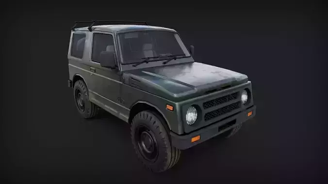 Suzuki Jimmy Military Car