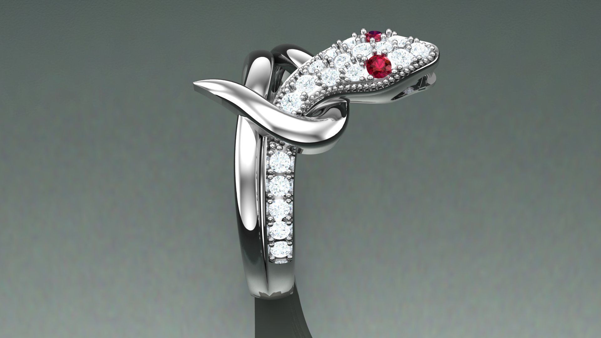 Ring Snake S1 3D print model_5