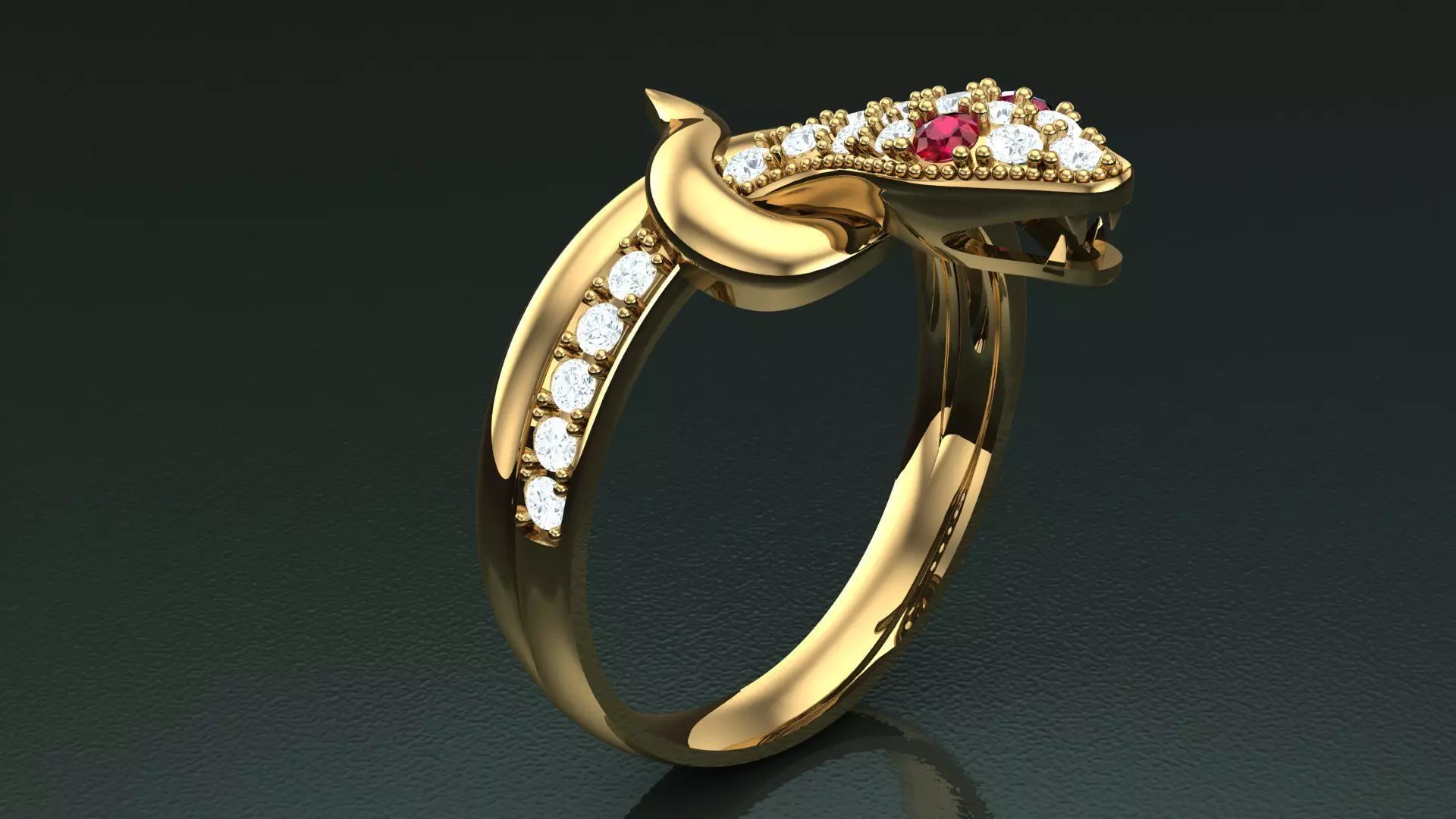 Ring Snake S1 3D print model_0