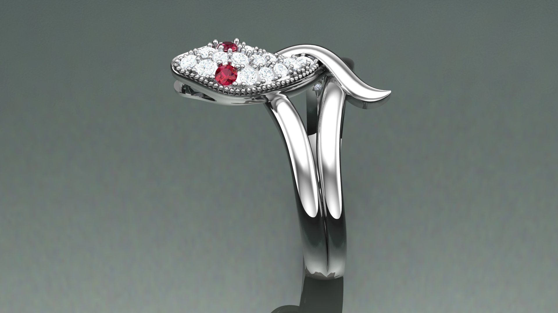 Ring Snake S1 3D print model_4