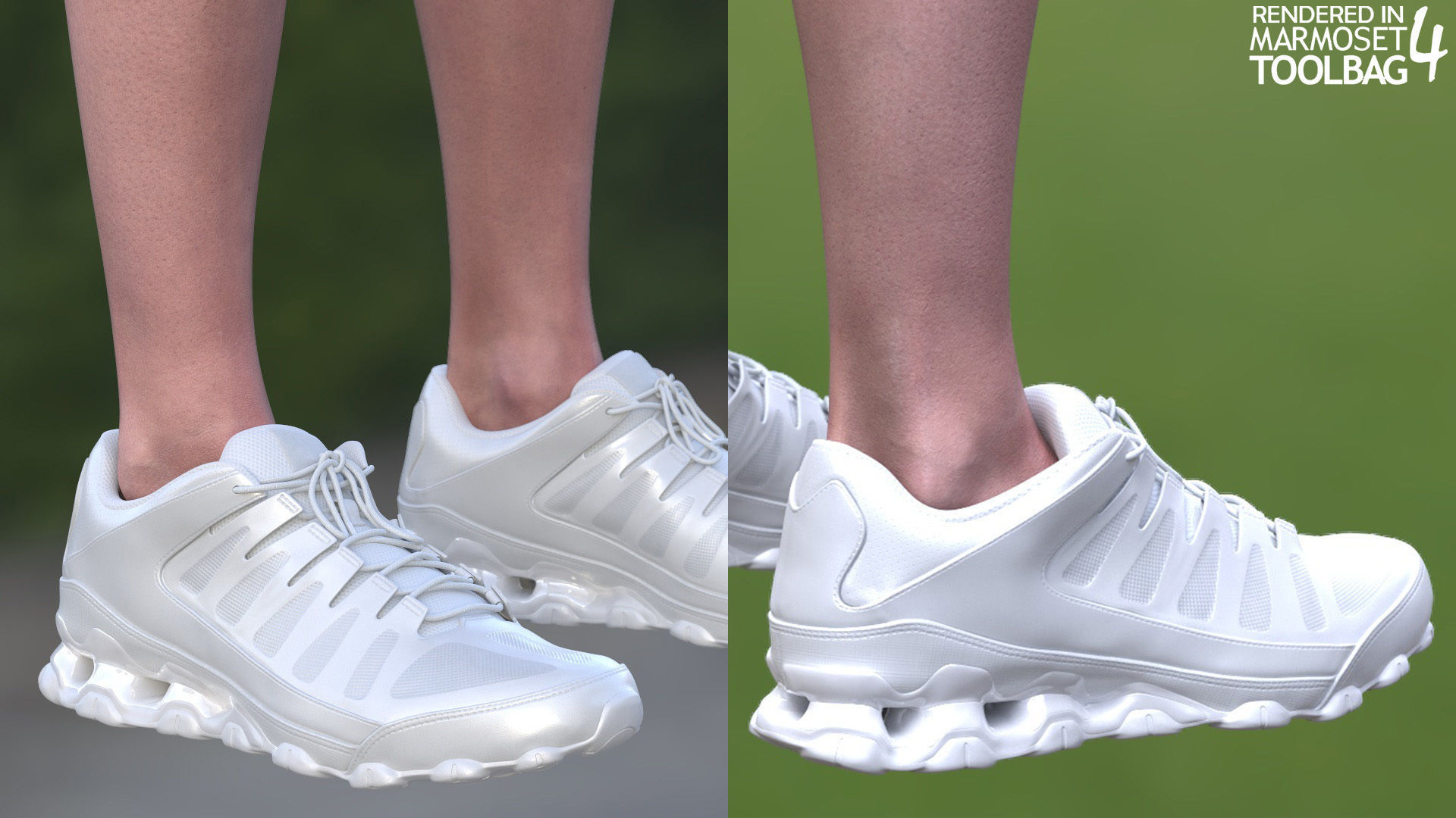 Mens and Womens Summer Outfits  - Modular - Rigged 3D Model Collection_25