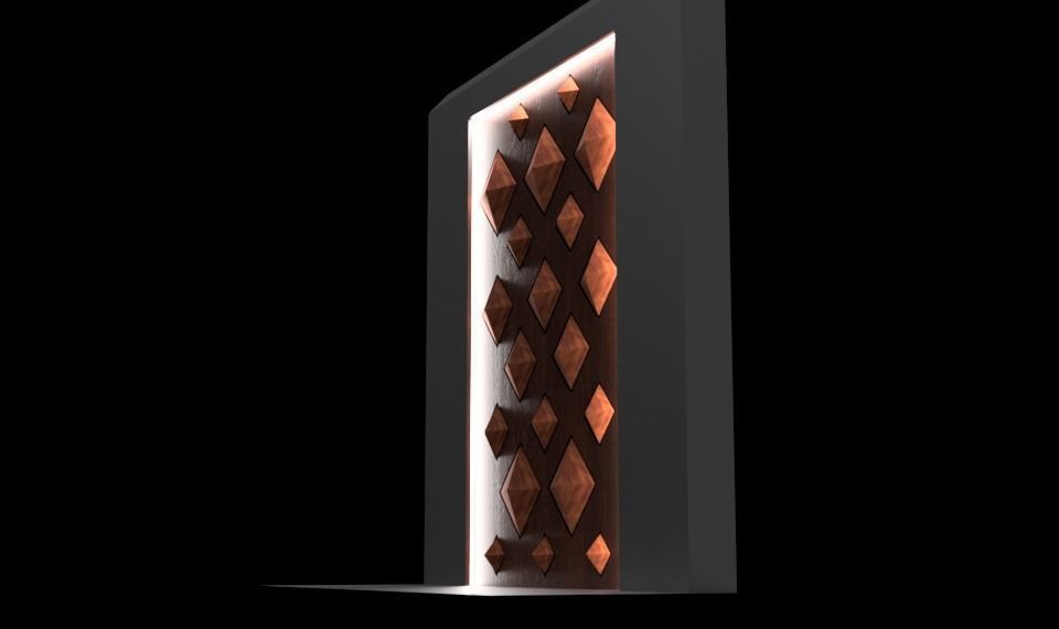 Wall art 02  3D model_4